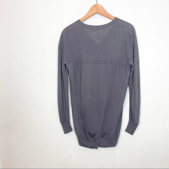 Soyer Silk and Cashmere V-neck Lightweight Sweater woman's size S - Picture 8 of 9